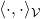 \langle \cdot, \cdot \rangle_\mathcal{V}